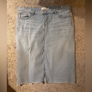 Slink Curvy Denim Skirt Size 16- Casual, Apostolic, Modest, Plus size